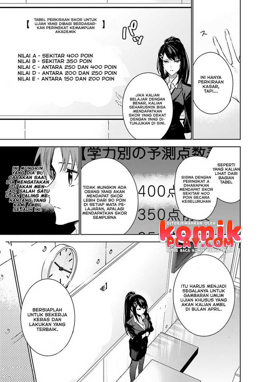 Youkoso Jitsuryoku Shijou Shugi no Kyoushitsu e: 2-nensei-hen Chapter 01.2 Gambar 12