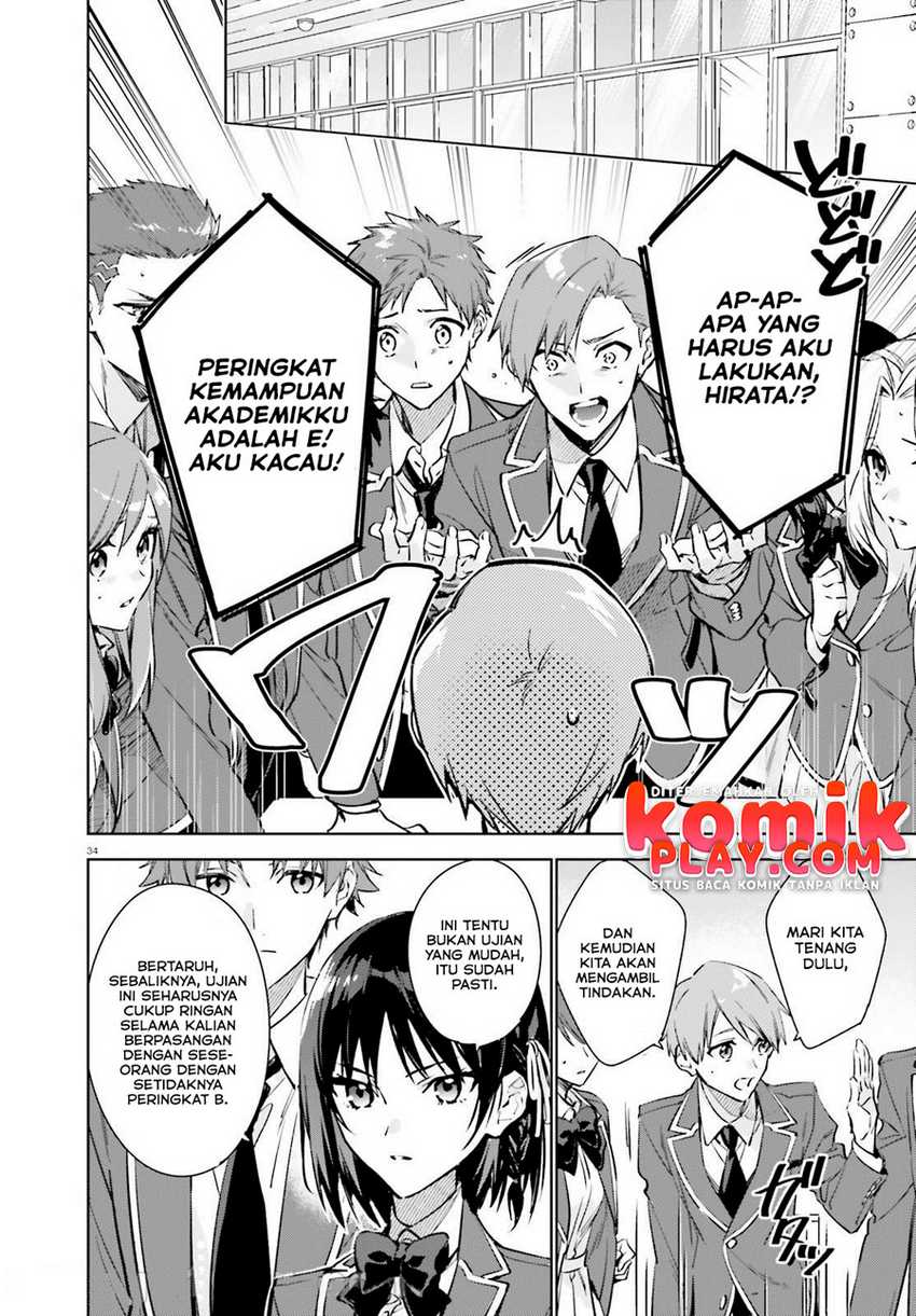 Youkoso Jitsuryoku Shijou Shugi no Kyoushitsu e: 2-nensei-hen Chapter 01.2 Gambar 13