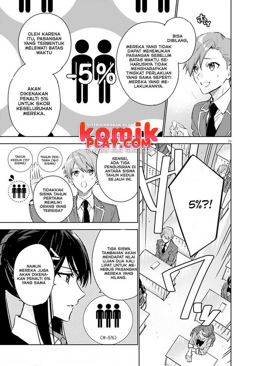 Youkoso Jitsuryoku Shijou Shugi no Kyoushitsu e: 2-nensei-hen Chapter 01.2 Gambar 8