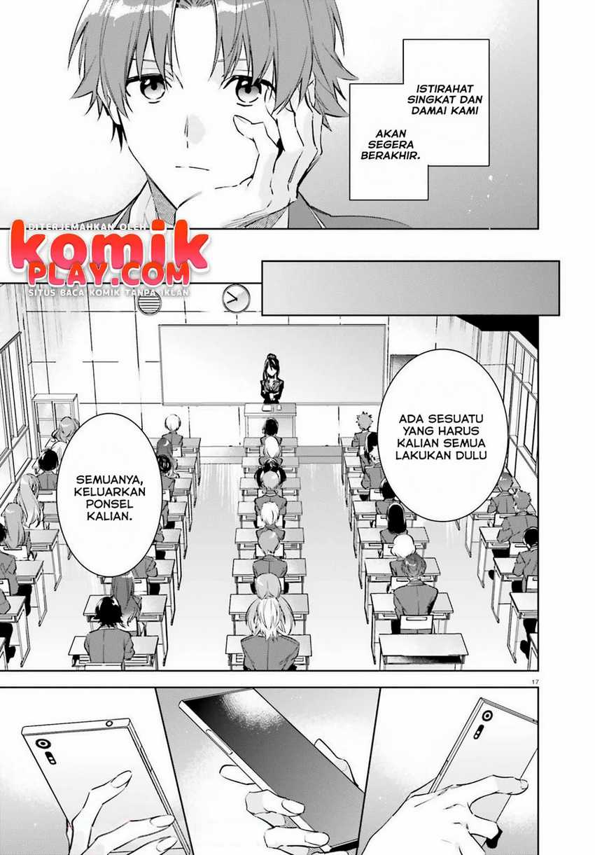 Youkoso Jitsuryoku Shijou Shugi no Kyoushitsu e: 2-nensei-hen Chapter 01.1 Gambar 18