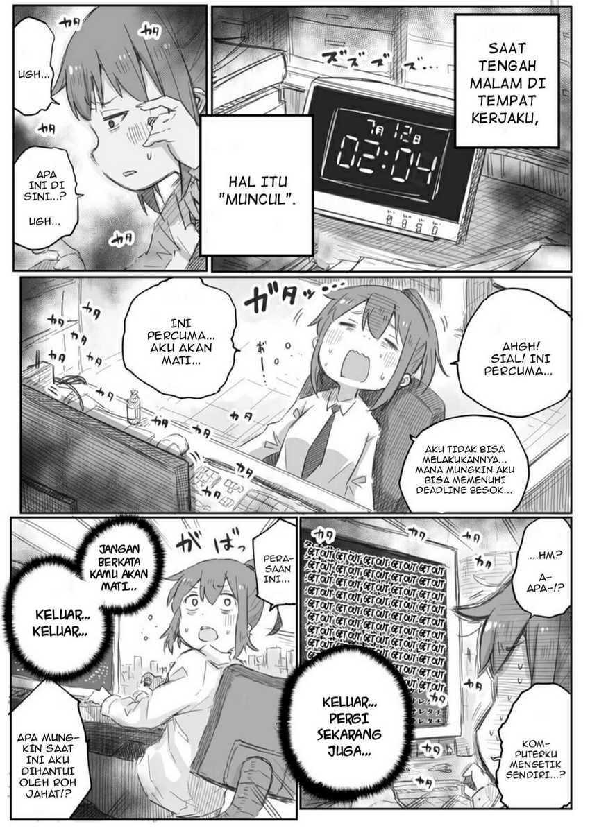 Baca Manga Shachiku-san wa Youjo Yuurei ni Iyasaretai Chapter 02 Gambar 2