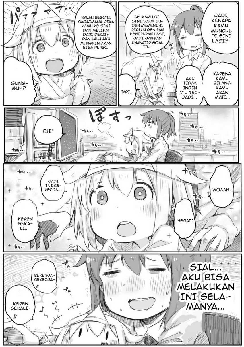 Shachiku-san wa Youjo Yuurei ni Iyasaretai Chapter 02 Gambar 4