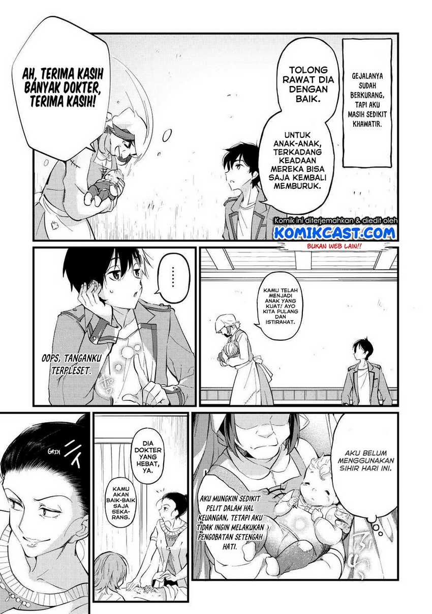 Ochikobore Mahou Tsukai Wa, Kyou Mo Muishiki Ni Cheat Wo Tsukau Chapter 03 Gambar 22