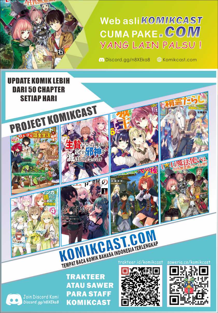 Ochikobore Mahou Tsukai Wa, Kyou Mo Muishiki Ni Cheat Wo Tsukau Chapter 03 Gambar 25