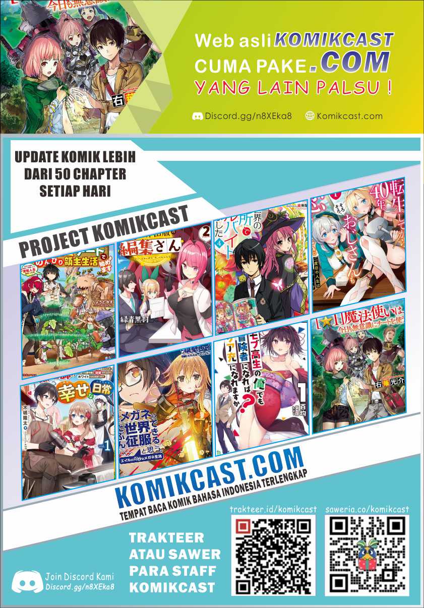Ochikobore Mahou Tsukai Wa, Kyou Mo Muishiki Ni Cheat Wo Tsukau Chapter 02 Gambar 27