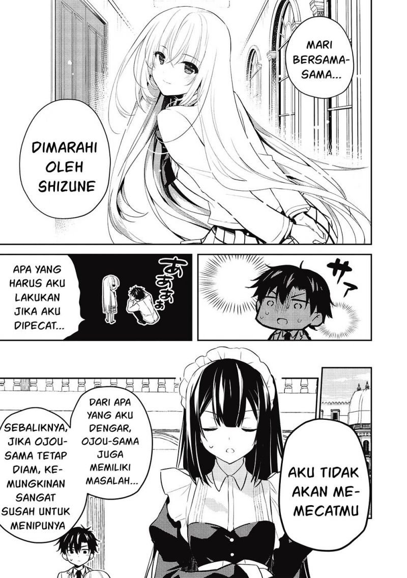 Saijo no Osewa ~Takane no Hana Darakena Meimon Kou de, Gakuin Ichi no Ojou-sama (Seikatsu Noryoku Kaimu) o Kagenagara Osewa suru Koto ni Narimashita~ Chapter 08 Gambar 15