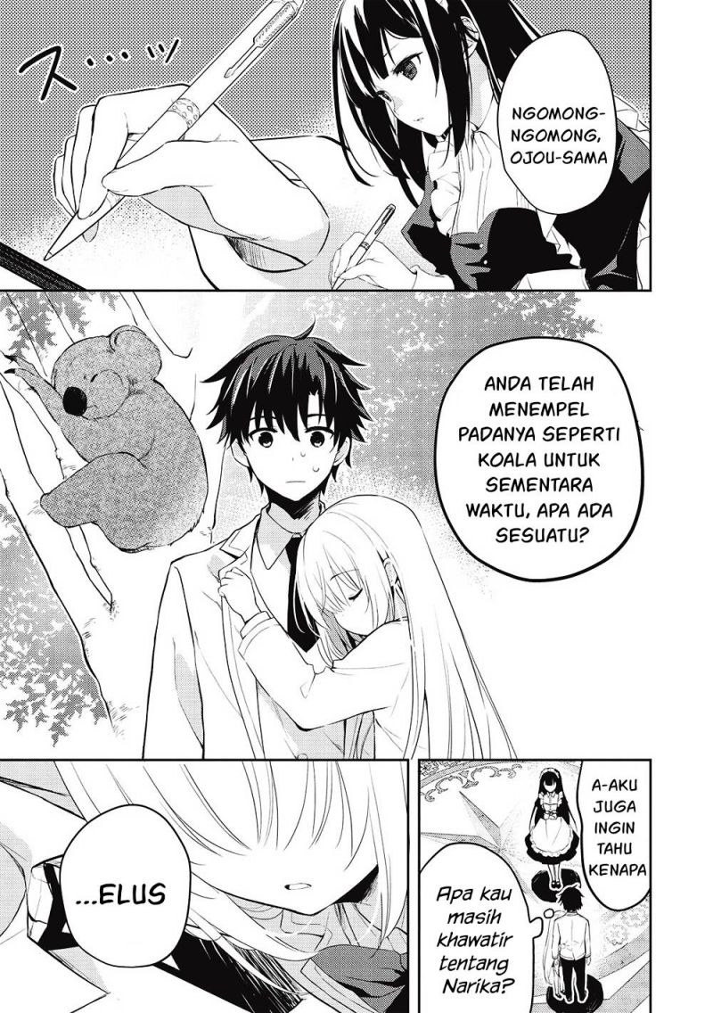 Saijo no Osewa ~Takane no Hana Darakena Meimon Kou de, Gakuin Ichi no Ojou-sama (Seikatsu Noryoku Kaimu) o Kagenagara Osewa suru Koto ni Narimashita~ Chapter 08 Gambar 19
