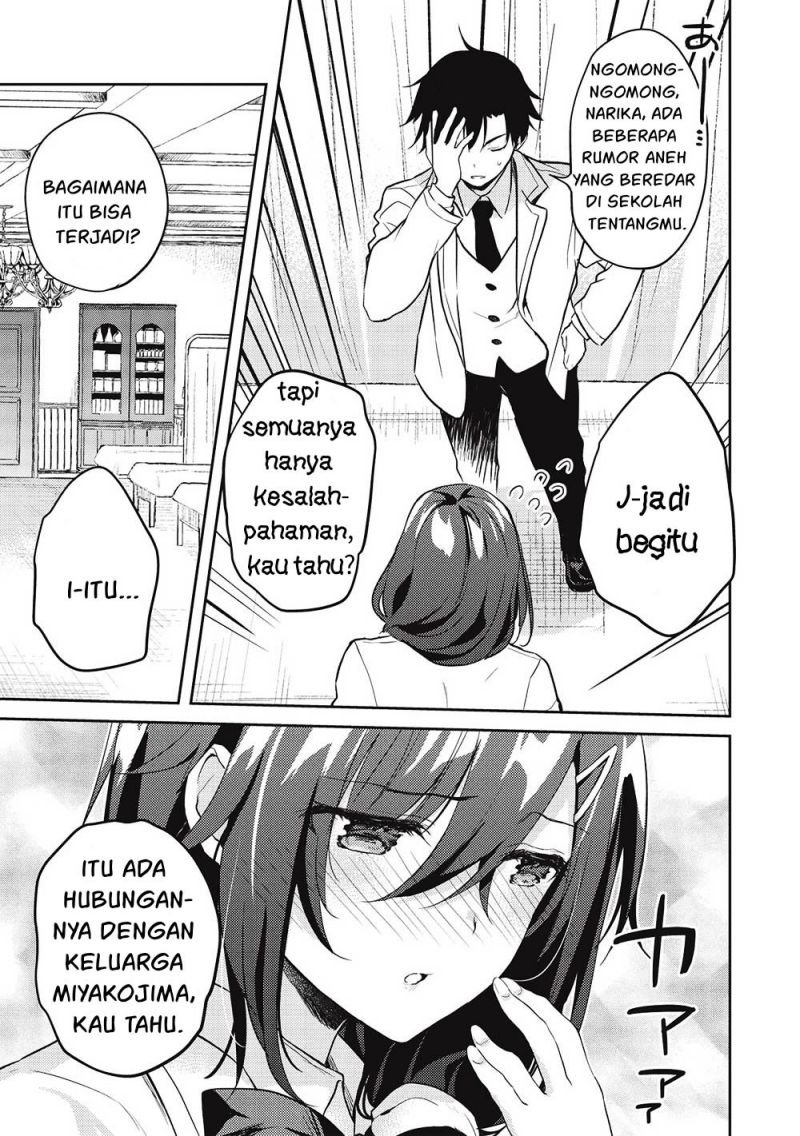 Saijo no Osewa ~Takane no Hana Darakena Meimon Kou de, Gakuin Ichi no Ojou-sama (Seikatsu Noryoku Kaimu) o Kagenagara Osewa suru Koto ni Narimashita~ Chapter 07 Gambar 27