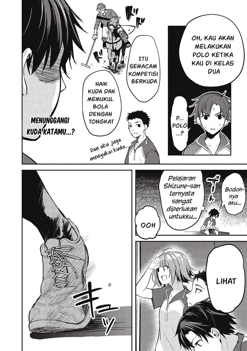 Saijo no Osewa ~Takane no Hana Darakena Meimon Kou de, Gakuin Ichi no Ojou-sama (Seikatsu Noryoku Kaimu) o Kagenagara Osewa suru Koto ni Narimashita~ Chapter 06.2 Gambar 5