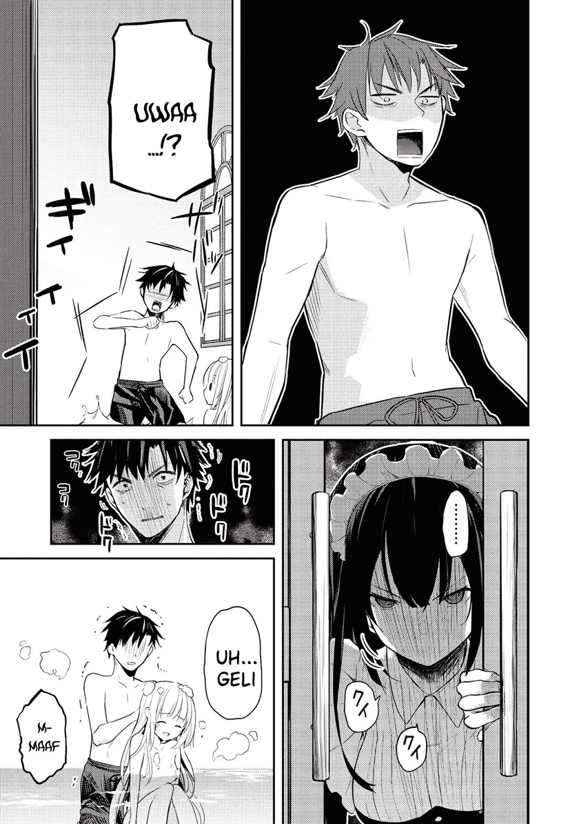 Saijo no Osewa ~Takane no Hana Darakena Meimon Kou de, Gakuin Ichi no Ojou-sama (Seikatsu Noryoku Kaimu) o Kagenagara Osewa suru Koto ni Narimashita~ Chapter 06.1 Gambar 20