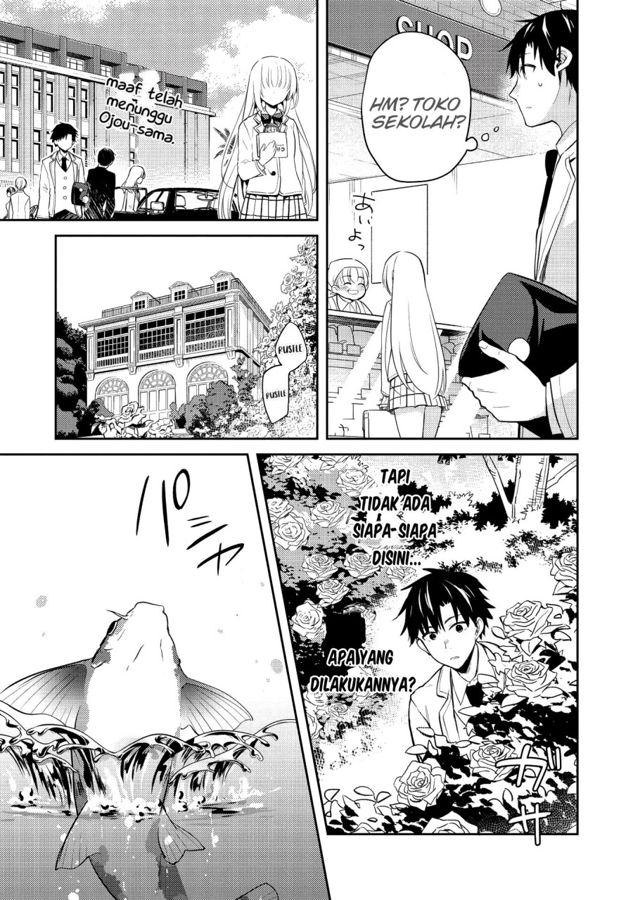Saijo no Osewa ~Takane no Hana Darakena Meimon Kou de, Gakuin Ichi no Ojou-sama (Seikatsu Noryoku Kaimu) o Kagenagara Osewa suru Koto ni Narimashita~ Chapter 05 Gambar 16
