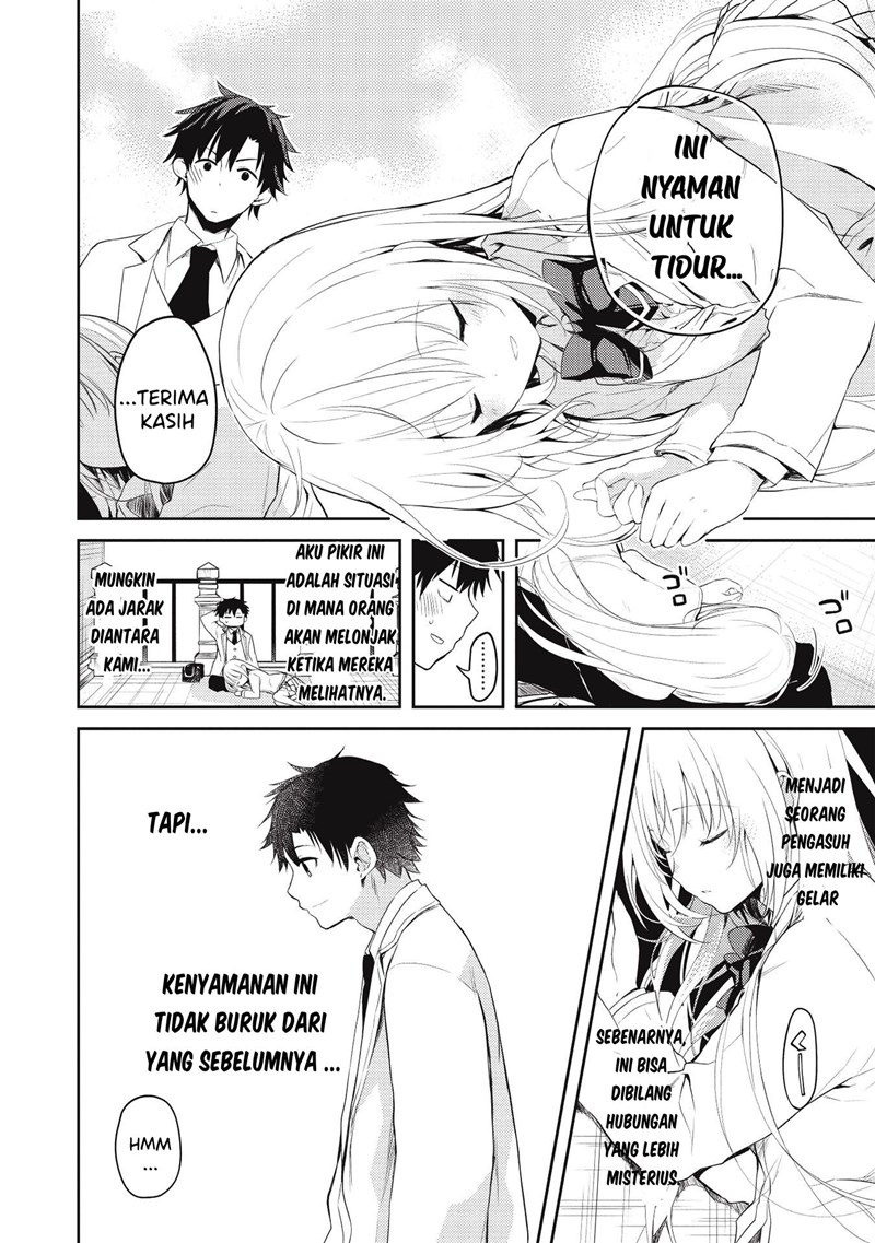 Saijo no Osewa ~Takane no Hana Darakena Meimon Kou de, Gakuin Ichi no Ojou-sama (Seikatsu Noryoku Kaimu) o Kagenagara Osewa suru Koto ni Narimashita~ Chapter 04 Gambar 11