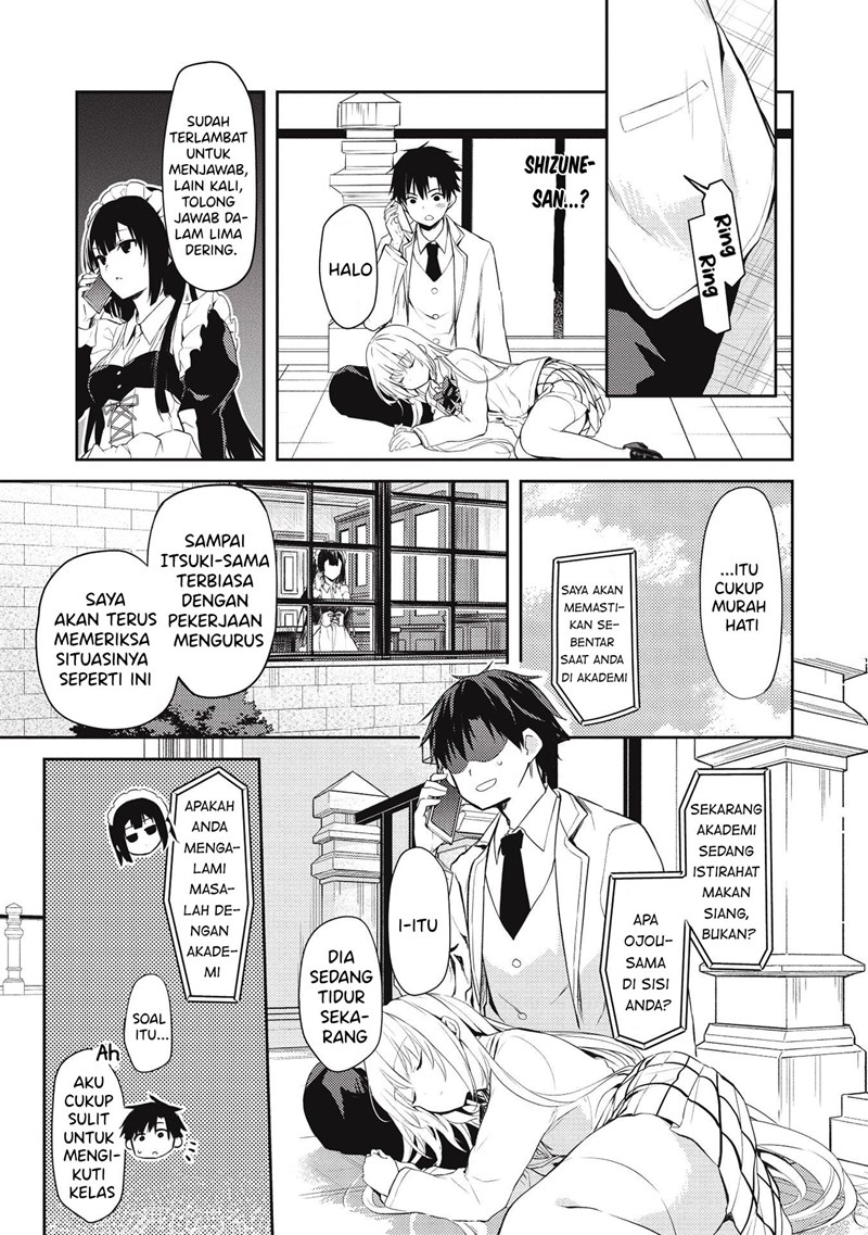 Saijo no Osewa ~Takane no Hana Darakena Meimon Kou de, Gakuin Ichi no Ojou-sama (Seikatsu Noryoku Kaimu) o Kagenagara Osewa suru Koto ni Narimashita~ Chapter 04 Gambar 12