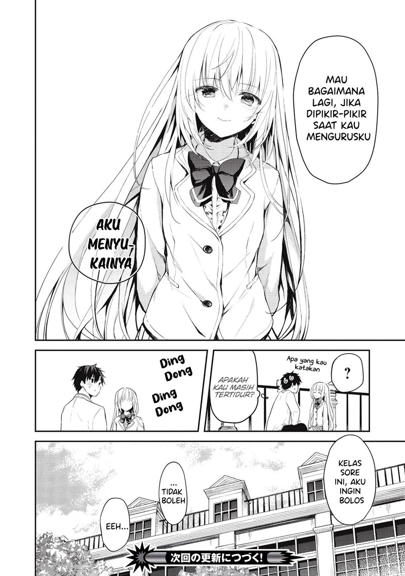Saijo no Osewa ~Takane no Hana Darakena Meimon Kou de, Gakuin Ichi no Ojou-sama (Seikatsu Noryoku Kaimu) o Kagenagara Osewa suru Koto ni Narimashita~ Chapter 04 Gambar 19