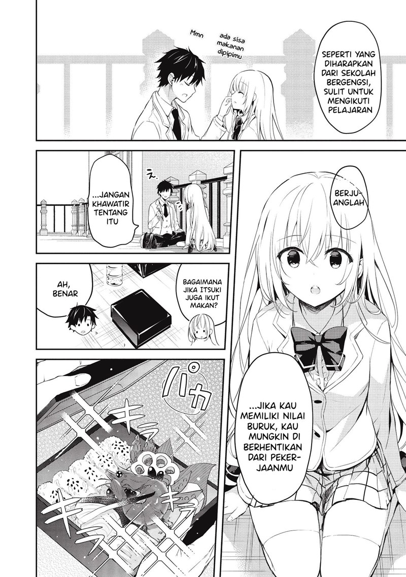 Saijo no Osewa ~Takane no Hana Darakena Meimon Kou de, Gakuin Ichi no Ojou-sama (Seikatsu Noryoku Kaimu) o Kagenagara Osewa suru Koto ni Narimashita~ Chapter 04 Gambar 5