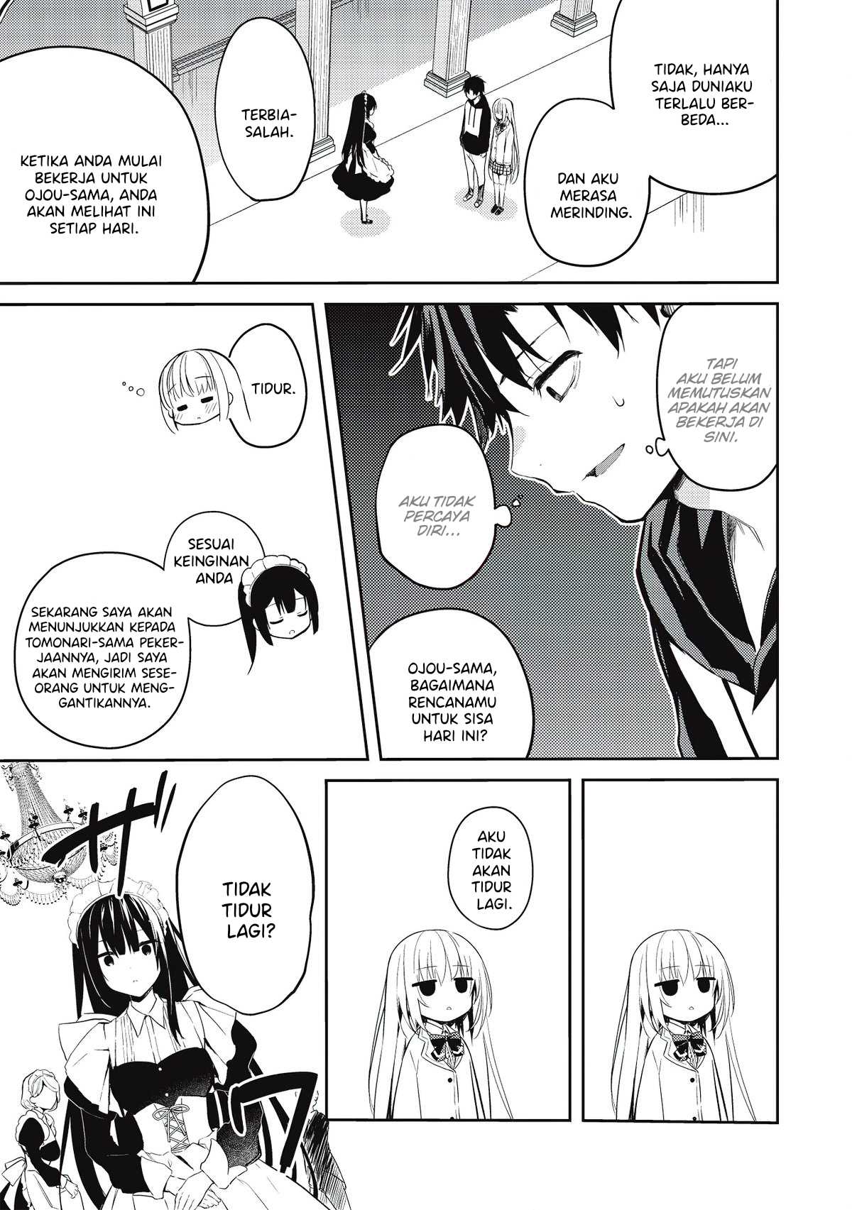 Saijo no Osewa ~Takane no Hana Darakena Meimon Kou de, Gakuin Ichi no Ojou-sama (Seikatsu Noryoku Kaimu) o Kagenagara Osewa suru Koto ni Narimashita~ Chapter 02.1 Gambar 7