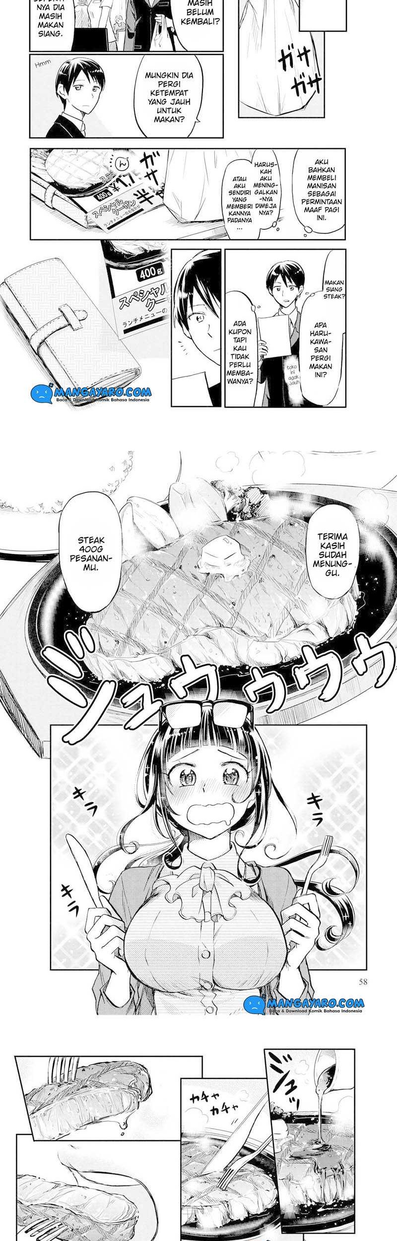 Harukawa-san wa kyou mo uete iru Chapter 06 Gambar 3