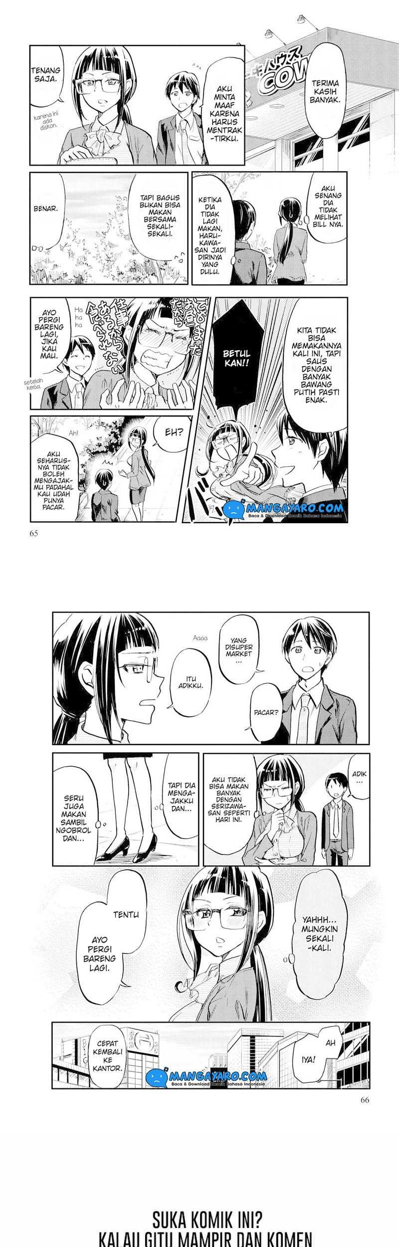 Harukawa-san wa kyou mo uete iru Chapter 06 Gambar 10
