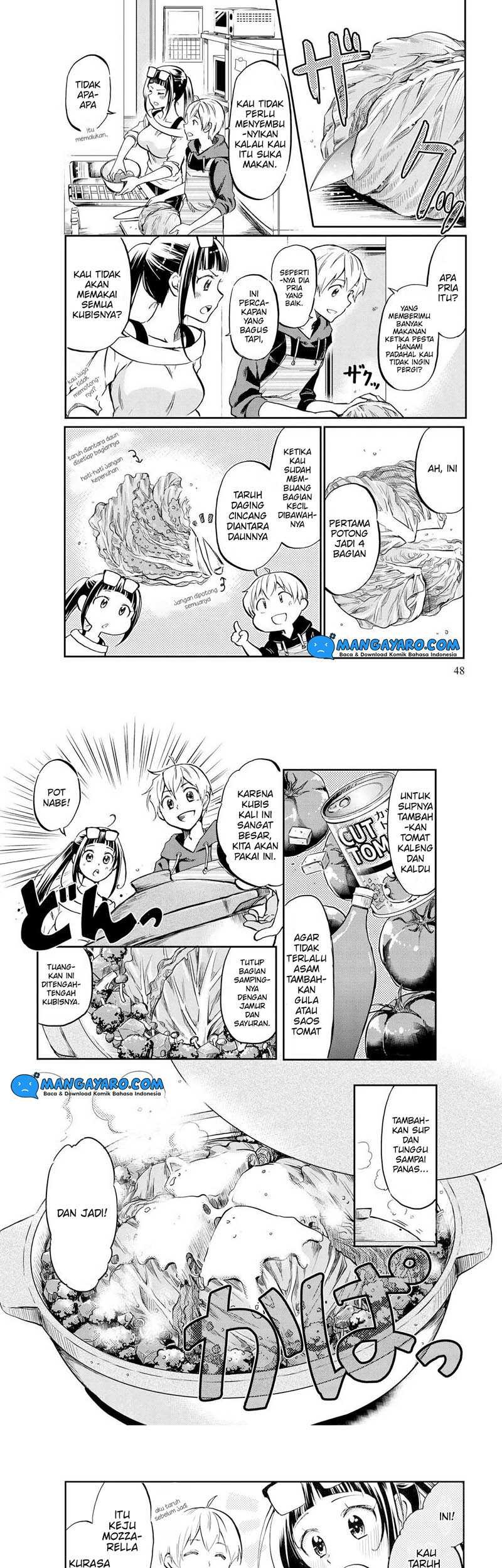 Harukawa-san wa kyou mo uete iru Chapter 05 Gambar 6