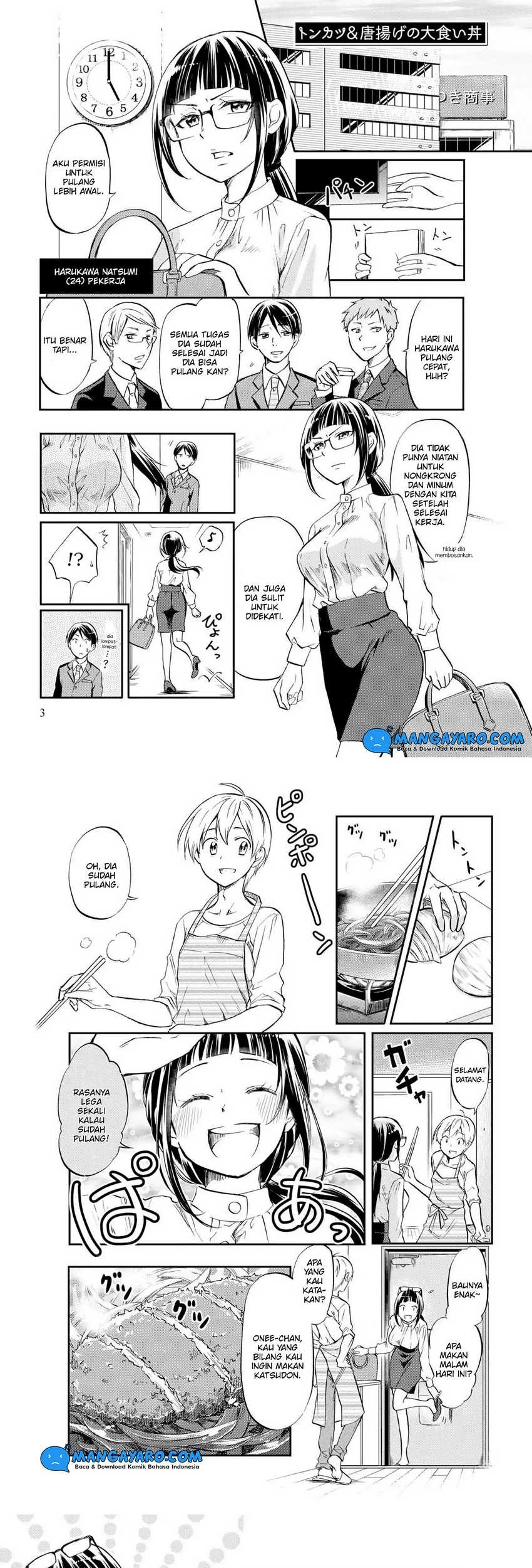 Harukawa-san wa kyou mo uete iru Chapter 01 Gambar 4