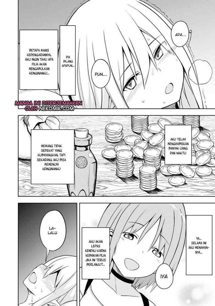 Eroi Koto Suru Tame ni Kyonyuu Bishoujo Dorei o Katta Hazu ga, Oshishou-sama to Shitawa Rete Omotta Toori ni Ikanaku Naru Hanashi Chapter 04 Gambar 11