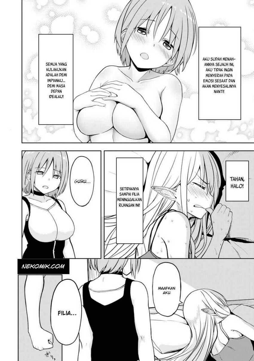 Eroi Koto Suru Tame ni Kyonyuu Bishoujo Dorei o Katta Hazu ga, Oshishou-sama to Shitawa Rete Omotta Toori ni Ikanaku Naru Hanashi Chapter 04 Gambar 15