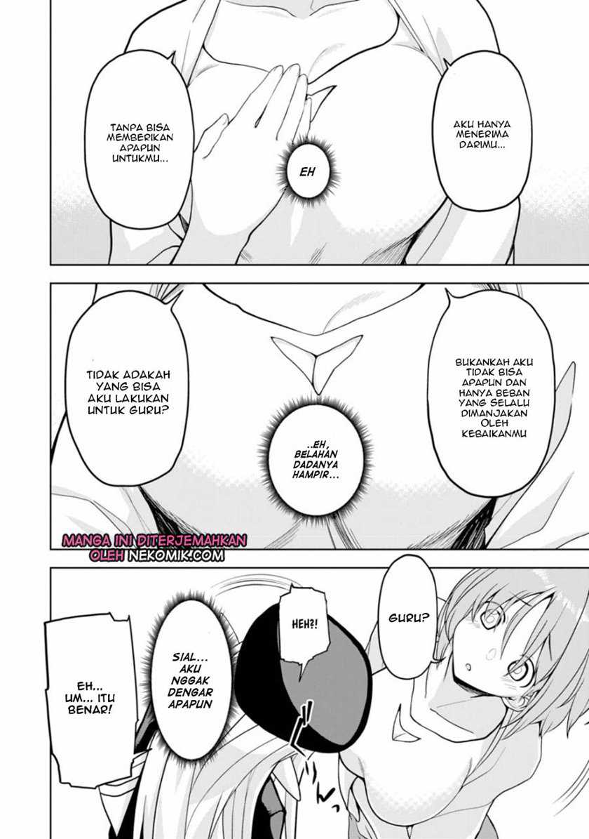 Eroi Koto Suru Tame ni Kyonyuu Bishoujo Dorei o Katta Hazu ga, Oshishou-sama to Shitawa Rete Omotta Toori ni Ikanaku Naru Hanashi Chapter 02 Gambar 27