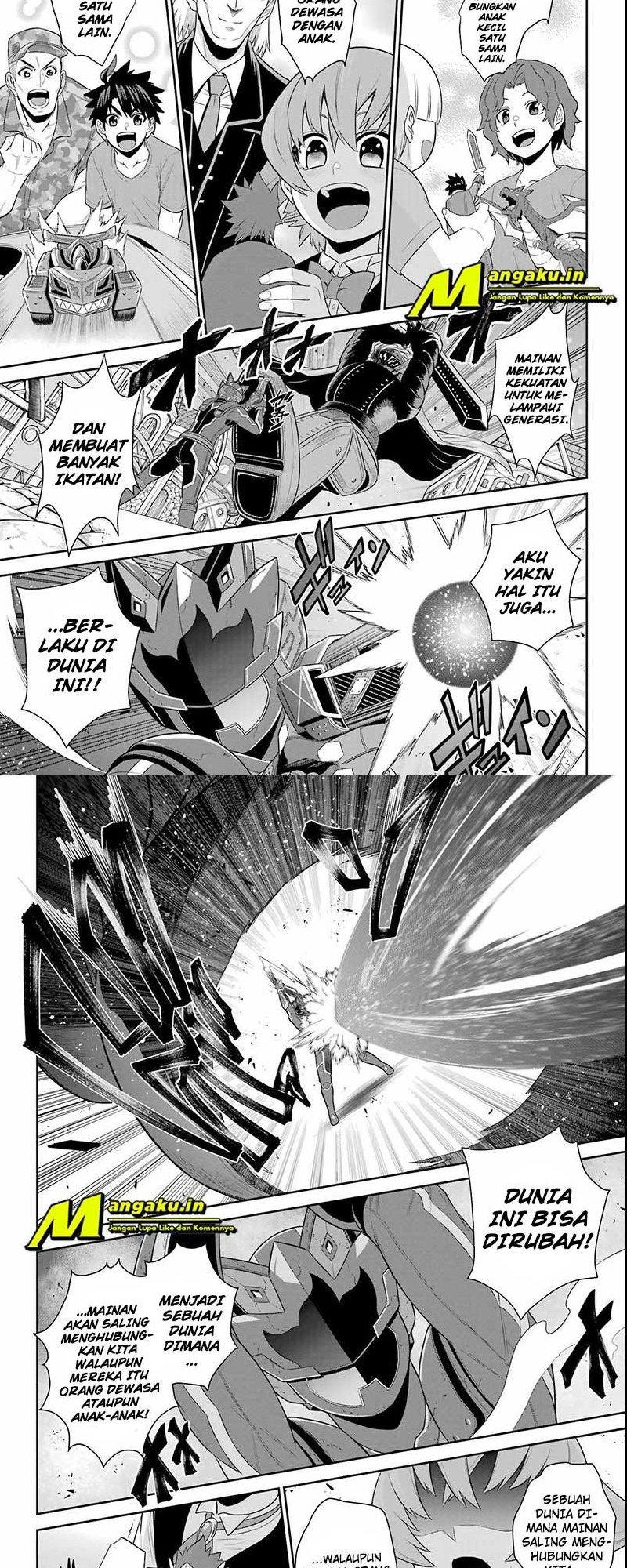 The Red Ranger Becomes an Adventurer in Another World Chapter 21.1 Gambar 6