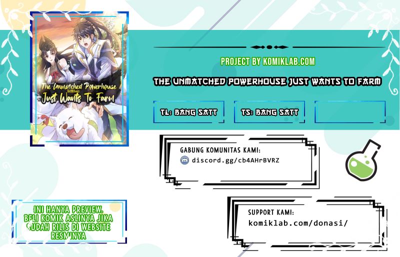 Baca Komik The Unmatched Powerhouse Just Wants to Farm Chapter 02 Gambar 1