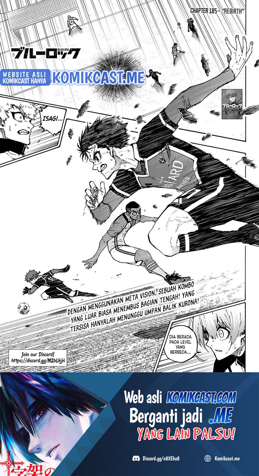 Baca Manga Blue Lock Chapter 185 Gambar 2