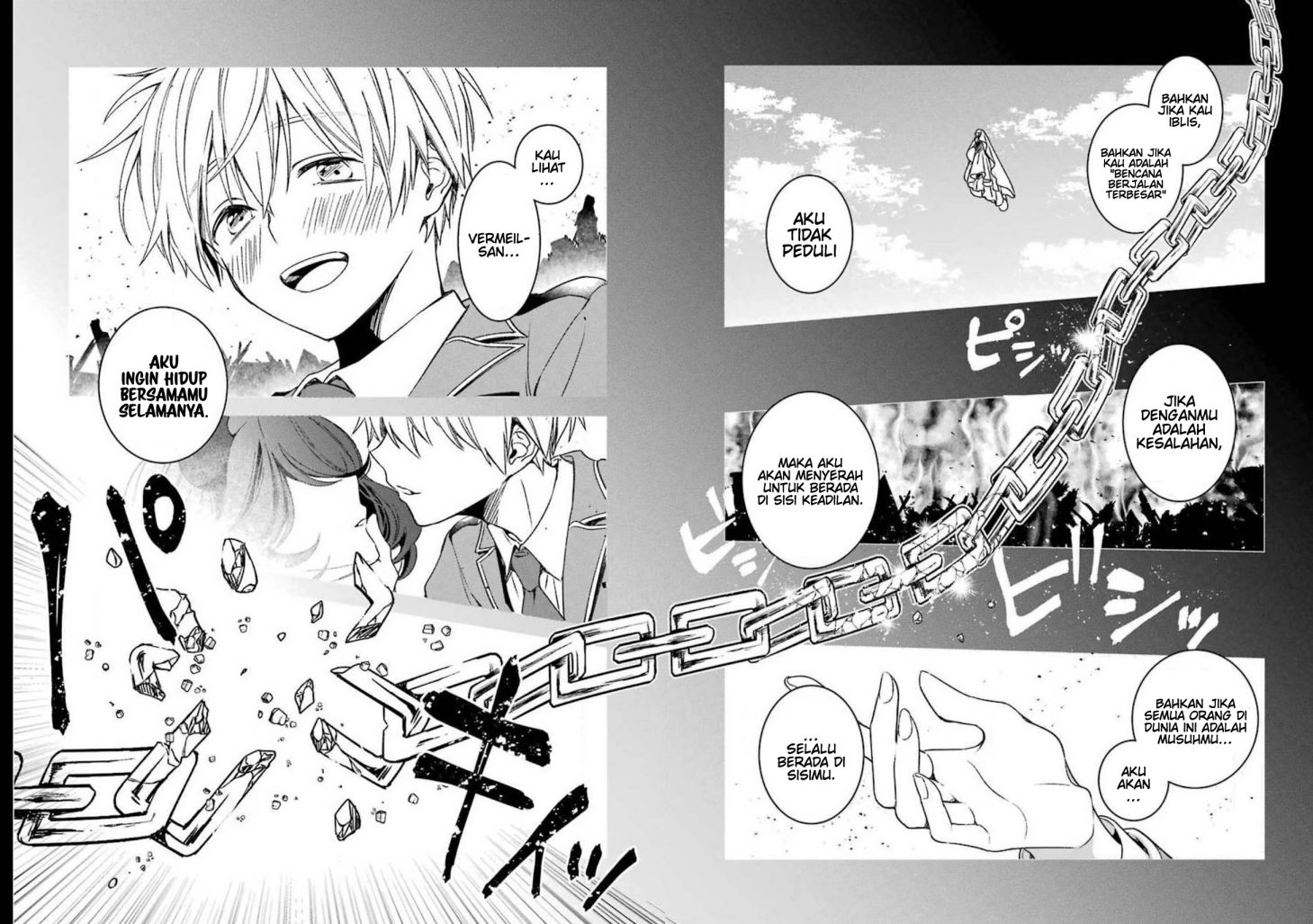 Kinsou no Vermeil – Gakeppuchi Majutshi wa Saikyou no Yakusai to Mahou Sekai o Tsukisusumu Chapter 16 Gambar 71