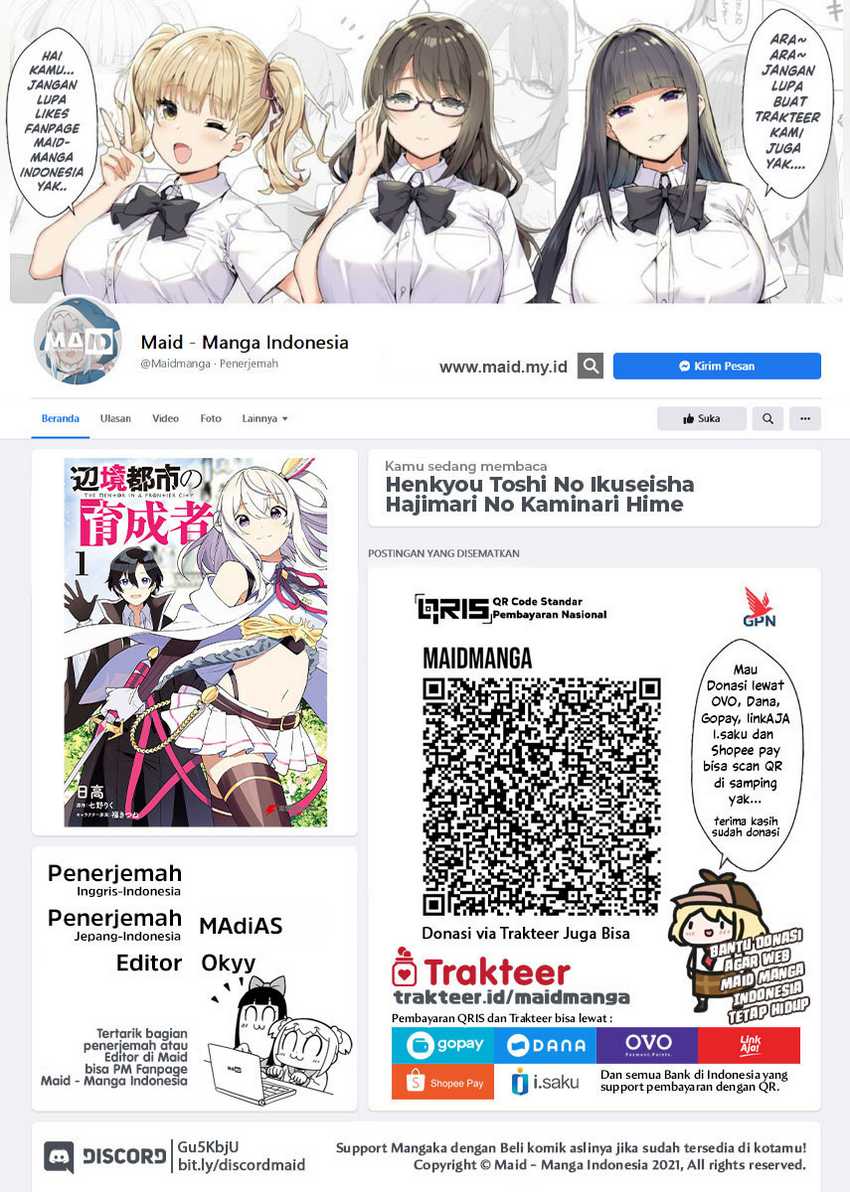 Baca Manga Henkyou Toshi no Ikuseisha Chapter 07.1 Gambar 2
