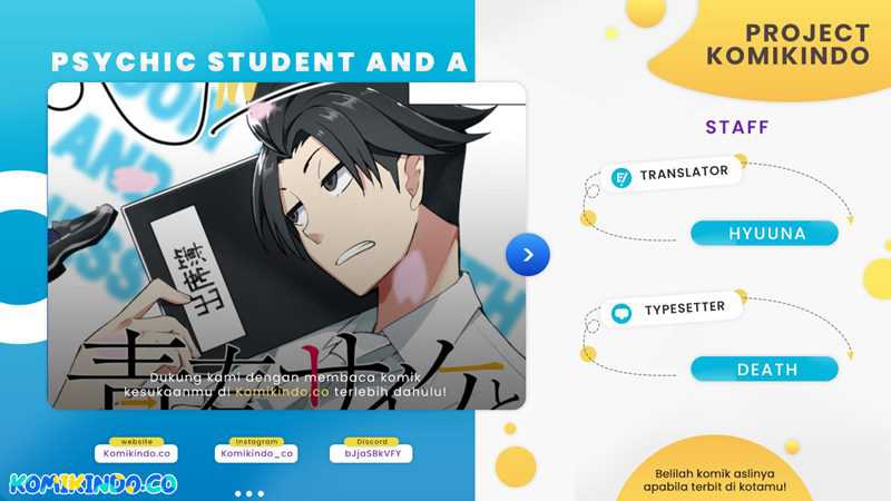 Baca Komik Psychic Students And A Lazy Teacher Chapter 05.1 Gambar 1