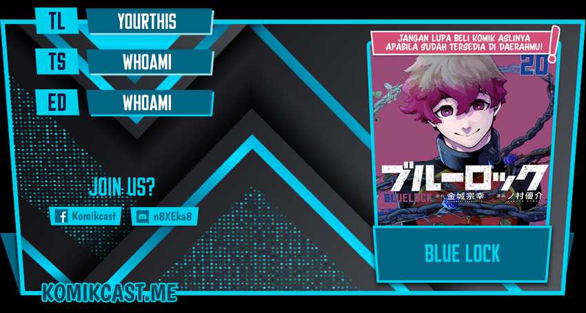 Baca Komik Blue Lock Chapter 186 Gambar 1