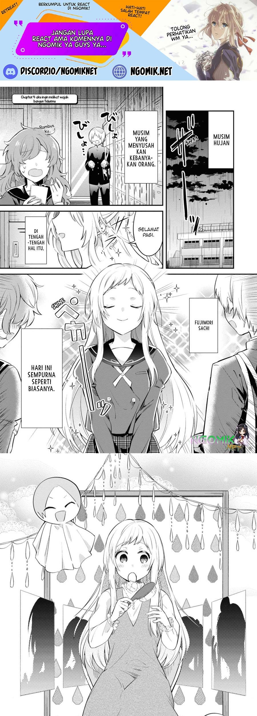 Baca Manga Kimi no Yokogao shika Mirenai Chapter 4 Gambar 2