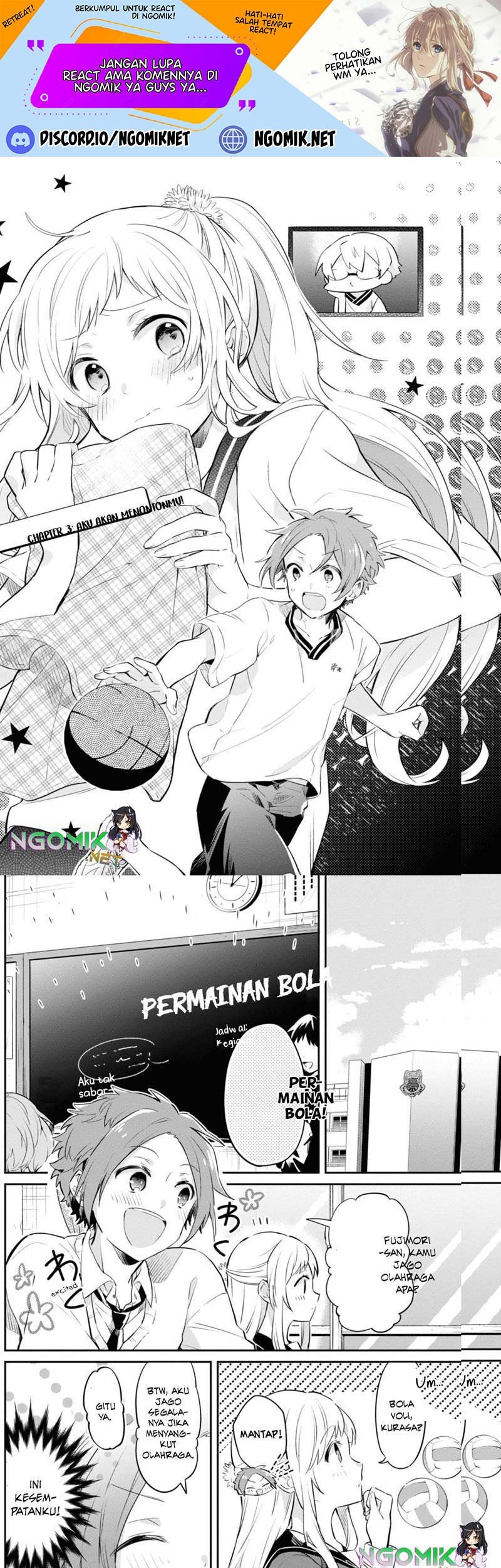 Baca Manga Kimi no Yokogao shika Mirenai Chapter 3 Gambar 2