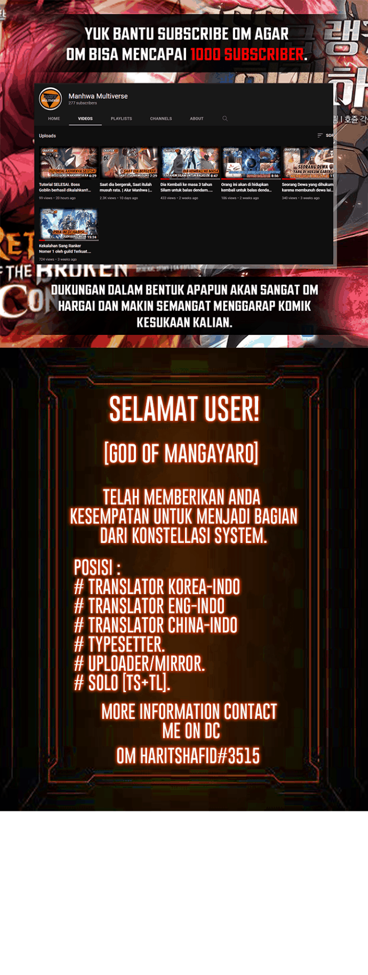 Baca Manhwa Teenage Swordsman Chapter 40 Gambar 2