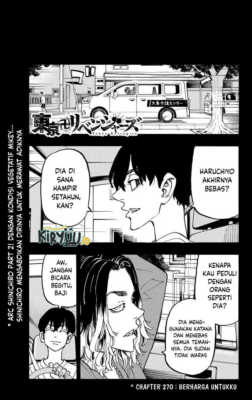 Tokyo卍Revengers Chapter 270 Gambar 3