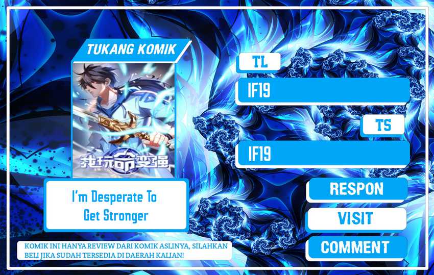 Baca Komik I’m desperate to get stronger Chapter 01 Gambar 1