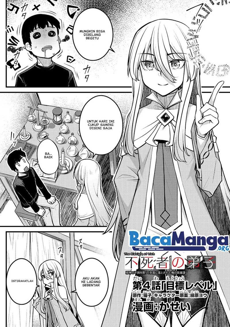 Baca Manga Disciple of the Lich: Or How I Was Cursed by the Gods and Dropped Into the Abyss! Chapter 04.1 Gambar 2