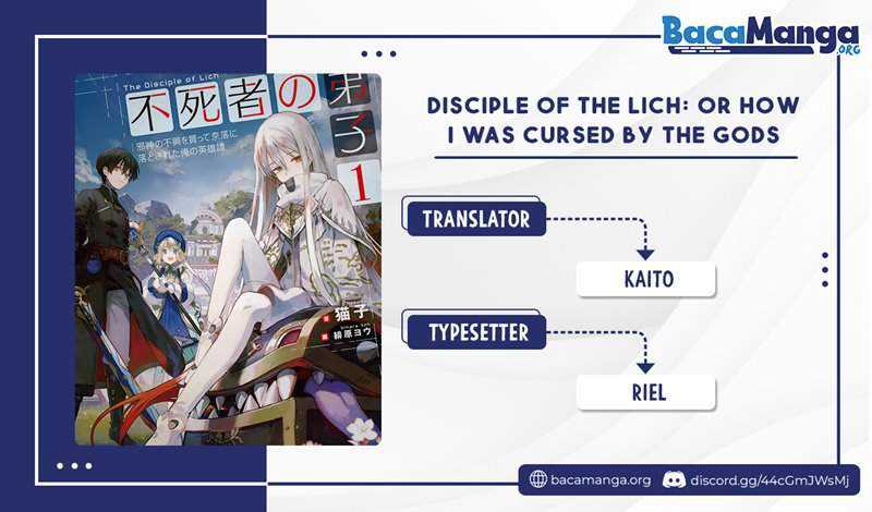 Baca Komik Disciple of the Lich: Or How I Was Cursed by the Gods and Dropped Into the Abyss! Chapter 02.1 Gambar 1