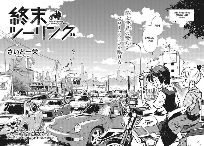 Shuumatsu Touring Chapter 03 Gambar 3