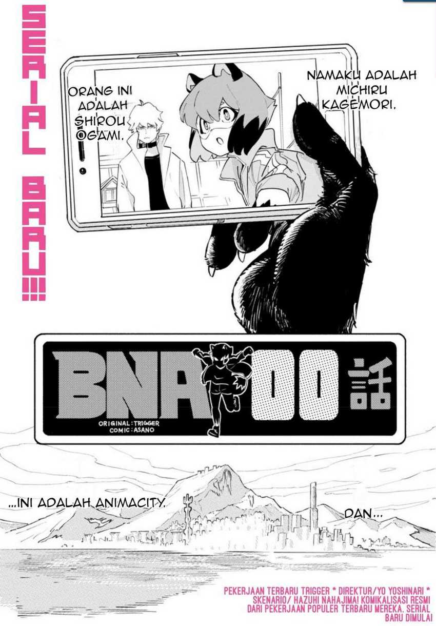 Baca Manga BNA: Brand New Animal Chapter 00.1 Gambar 2