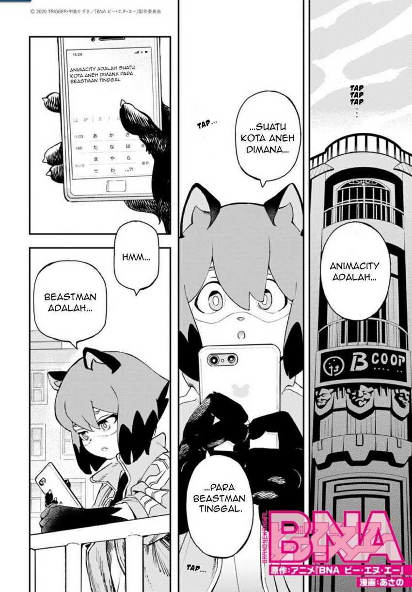 BNA: Brand New Animal Chapter 00.1 Gambar 3