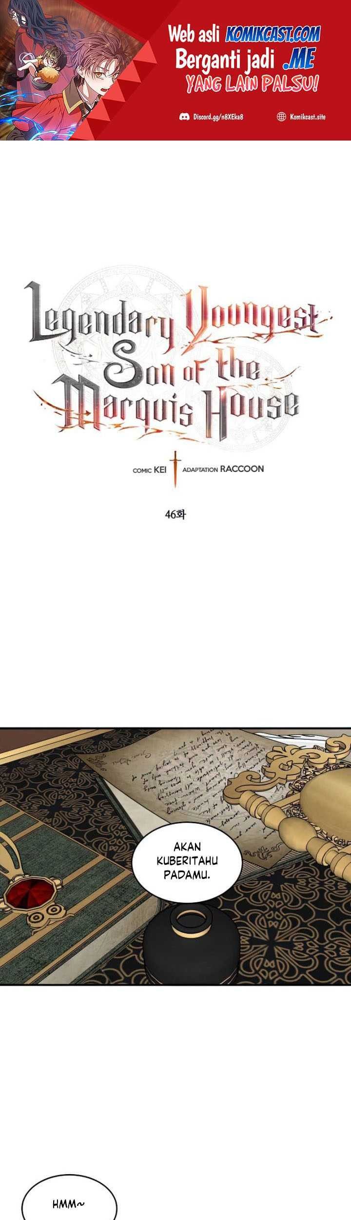 Baca Manhwa Legendary Youngest Son of the Marquis House Chapter 46 Gambar 2