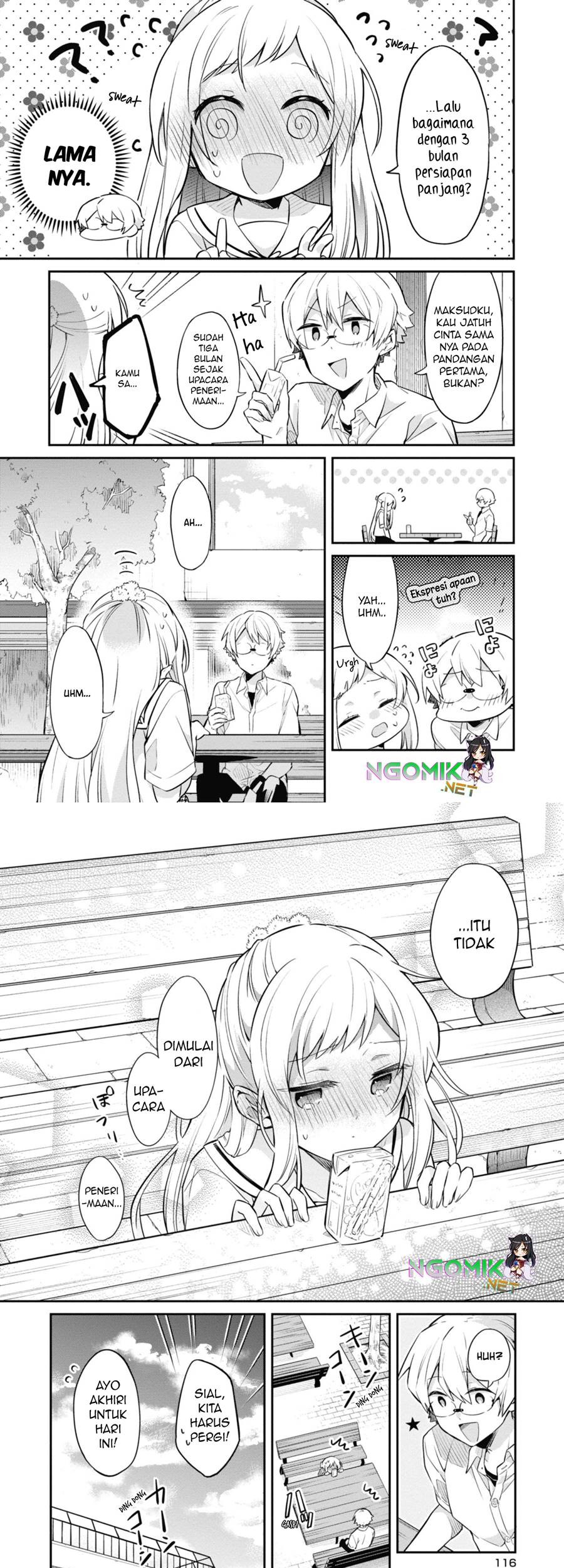Kimi no Yokogao shika Mirenai Chapter 5 Gambar 10