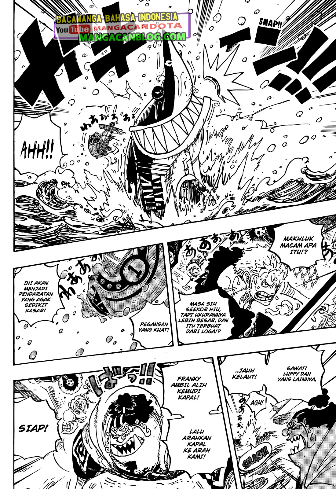 One Piece Chapter 1061 Gambar 3