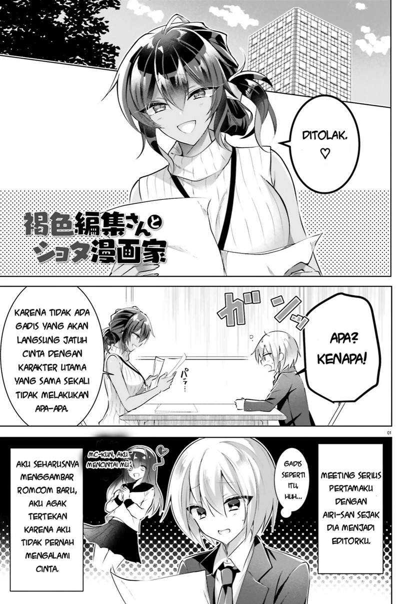 Kasshoku Henshuu-san to Shota Mangaka Chapter 02 Gambar 3