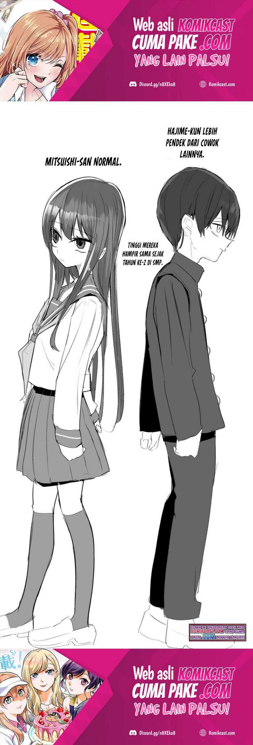 Baca Manga Mitsuishi-San Is Being Weird This Year Chapter 9.5 Gambar 2