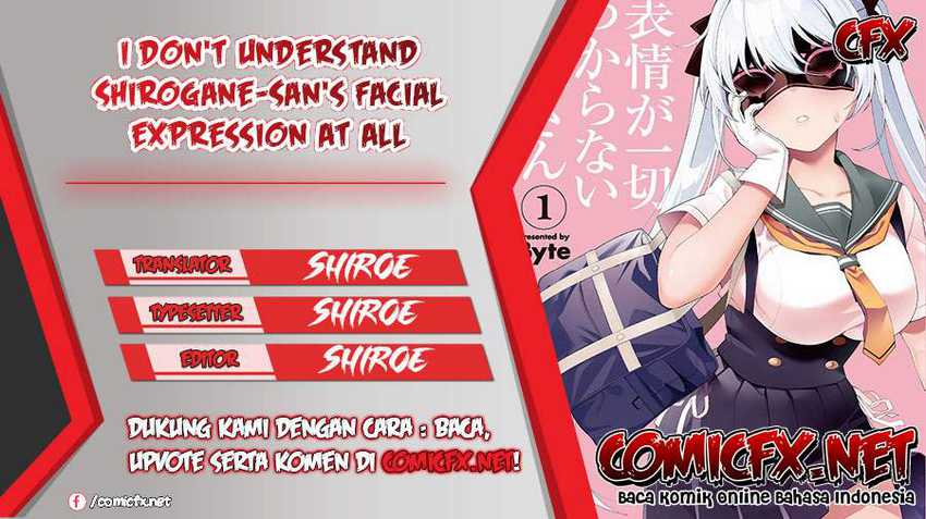 Baca Komik Hyoujou ga Issai Wakaranai Shirogane-san Chapter 01.2 Gambar 1